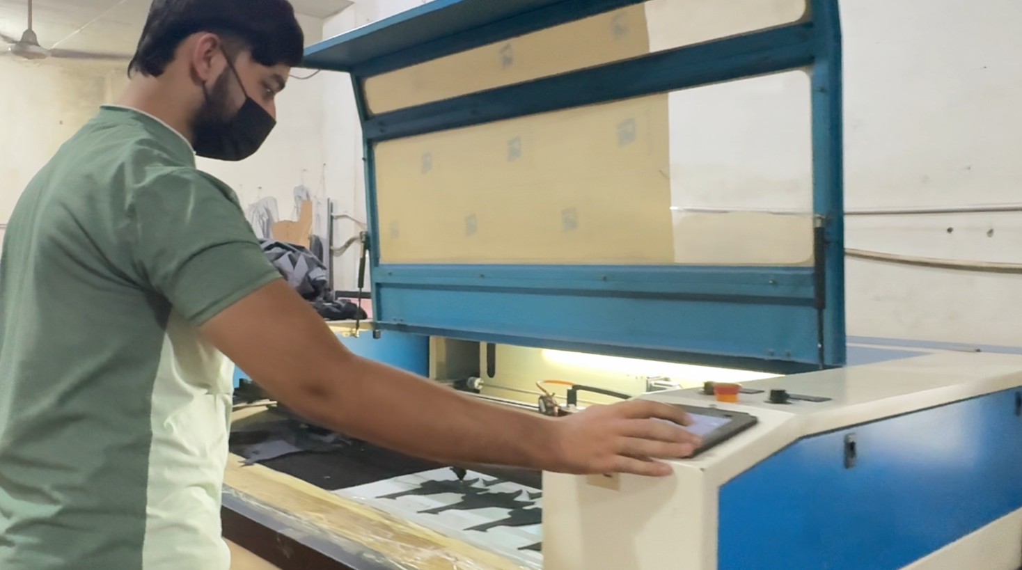Cut & Sew process at Crossports